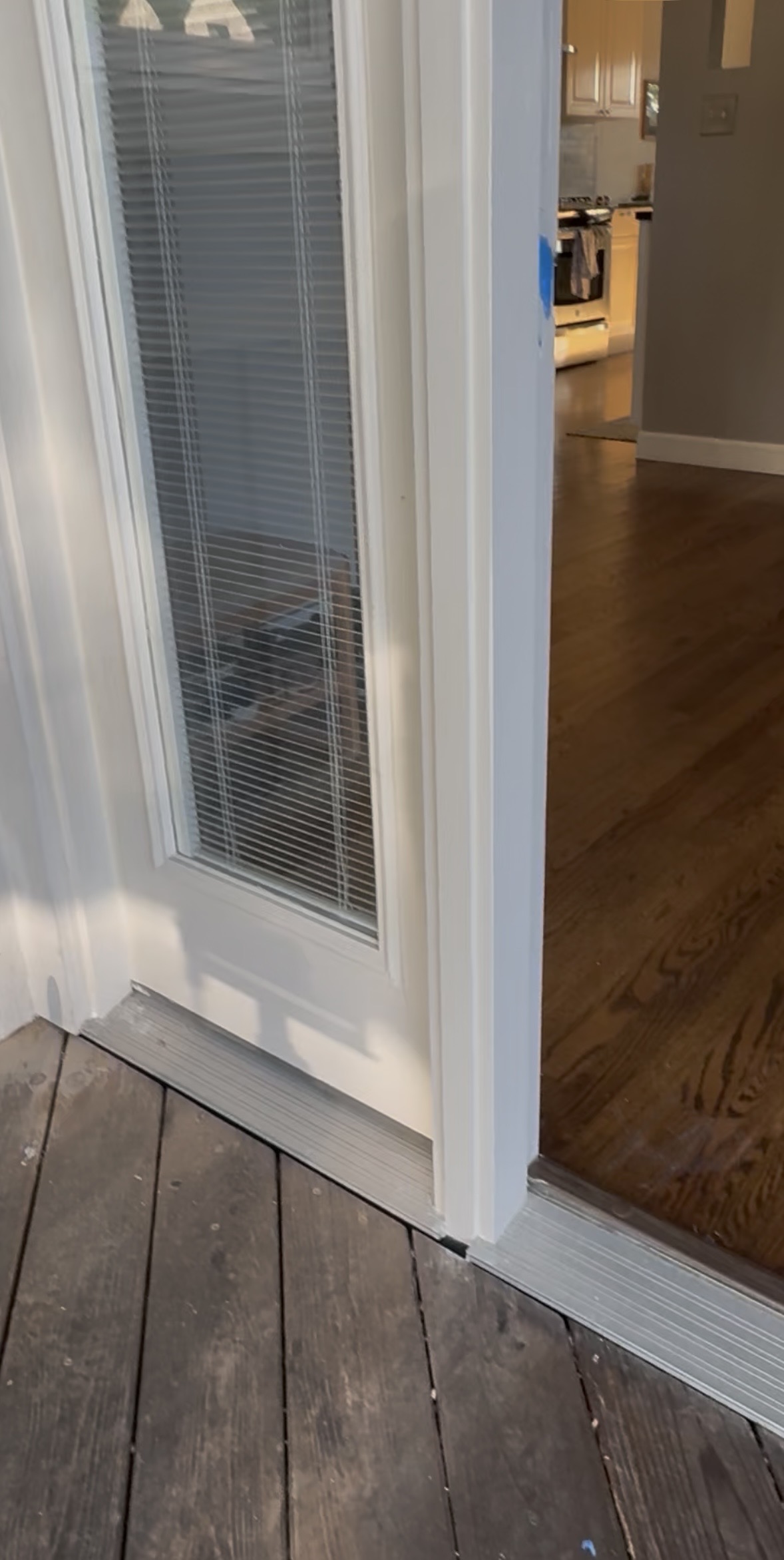 Exterior door jamb repair