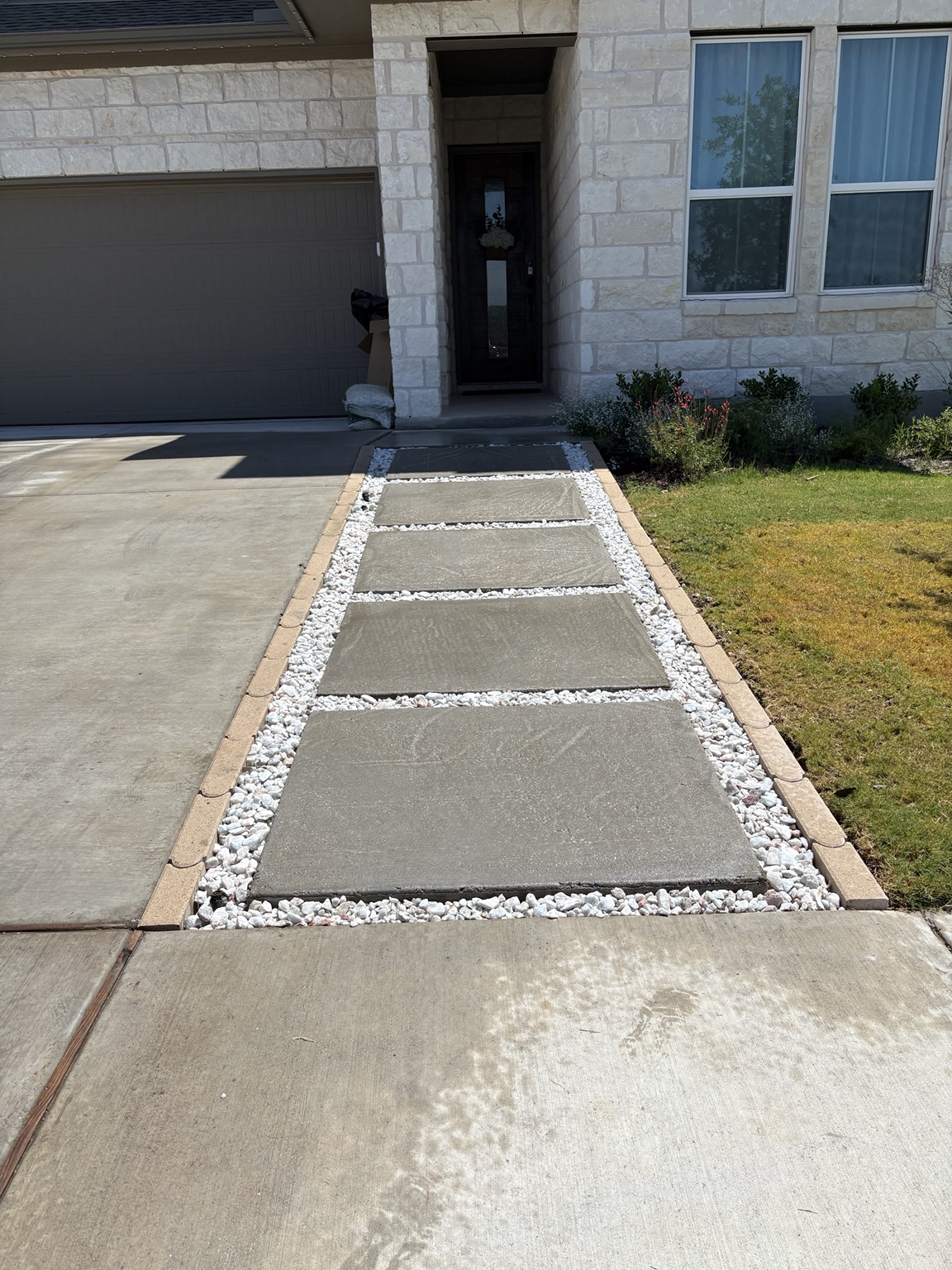 Front entry walkway